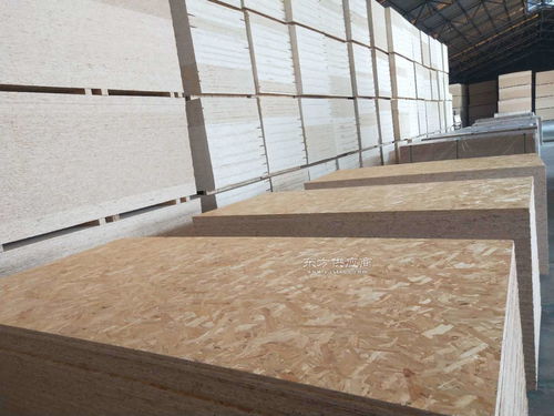 筑千年板材厂家专业生产防水防潮 OSB 定向结构刨花板